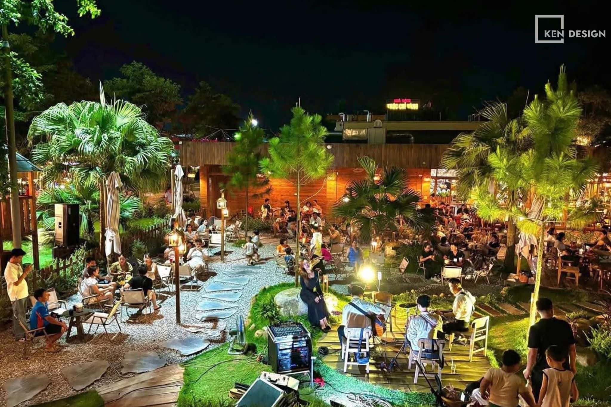 mô hình cafe sân vườn thành công